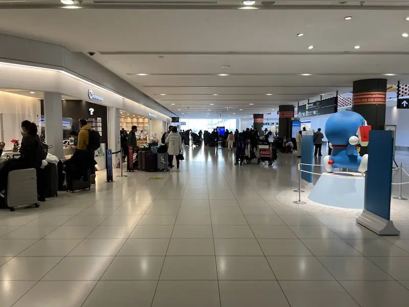 国际航站楼2楼到达大厅南侧