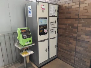 世田谷代田车站的投币柜