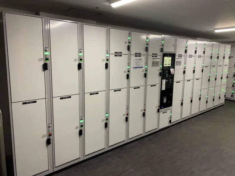 Nagasaki Station coinlocker 05