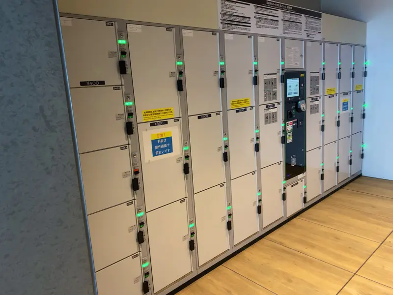 Coin Lockers at Takanawa Gateway Station 01