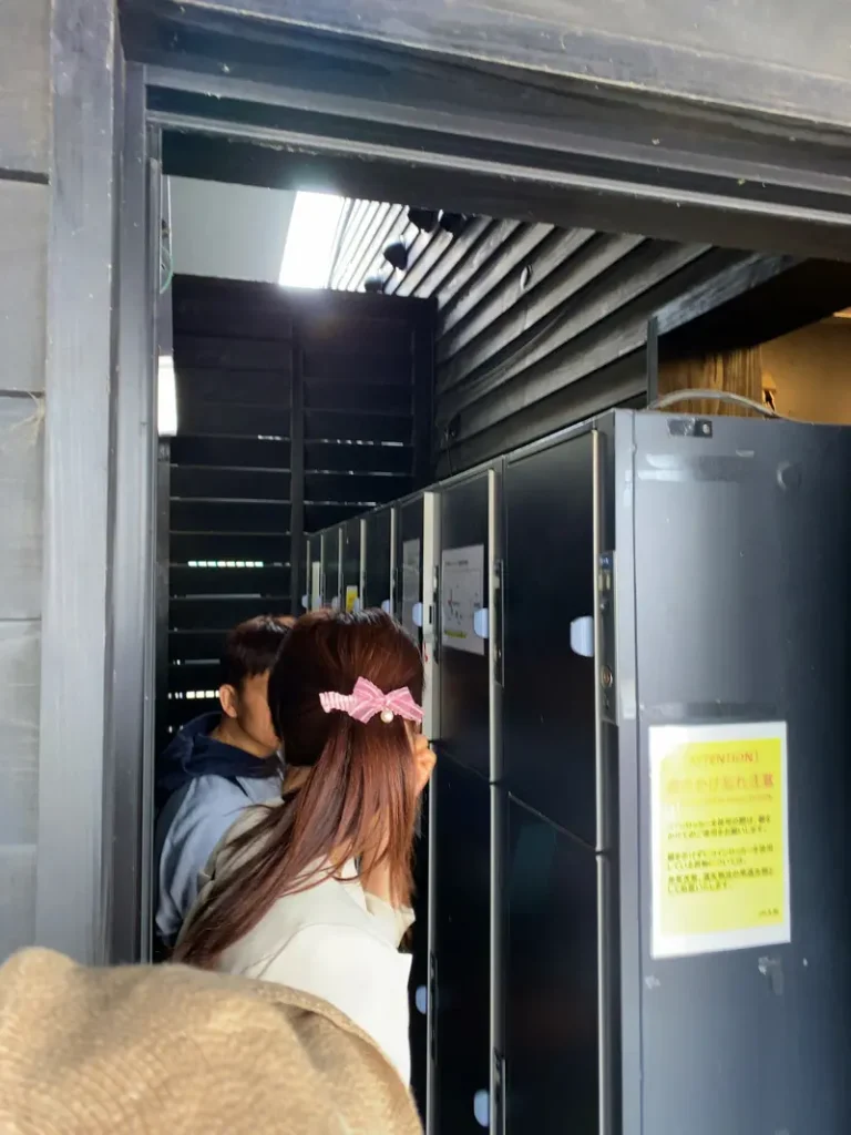 Coin Lockers at Yufuin Station 03