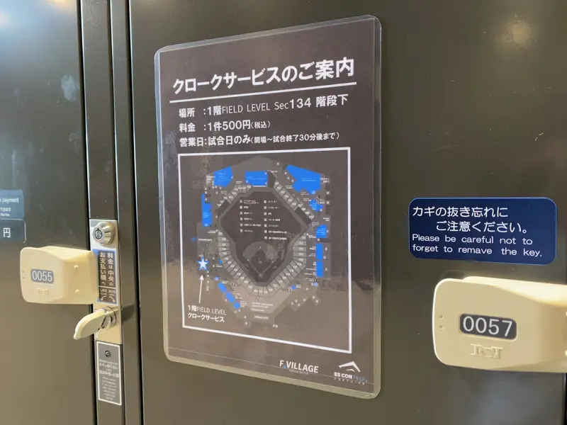 Cloak Service (Luggage storage)