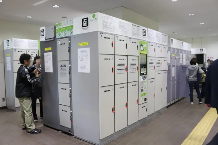 Coin Lockers at JR Otaru Station 01