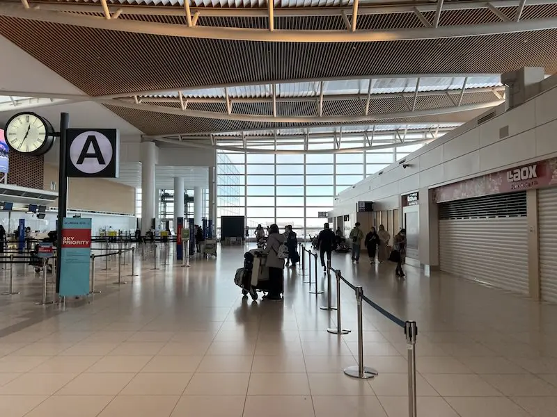 Counter A on the northernmost side