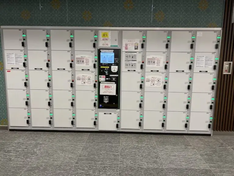 【Inside ticket gates】 Coin lockers in the park ticket gates on the 3rd floor [ Public 5]