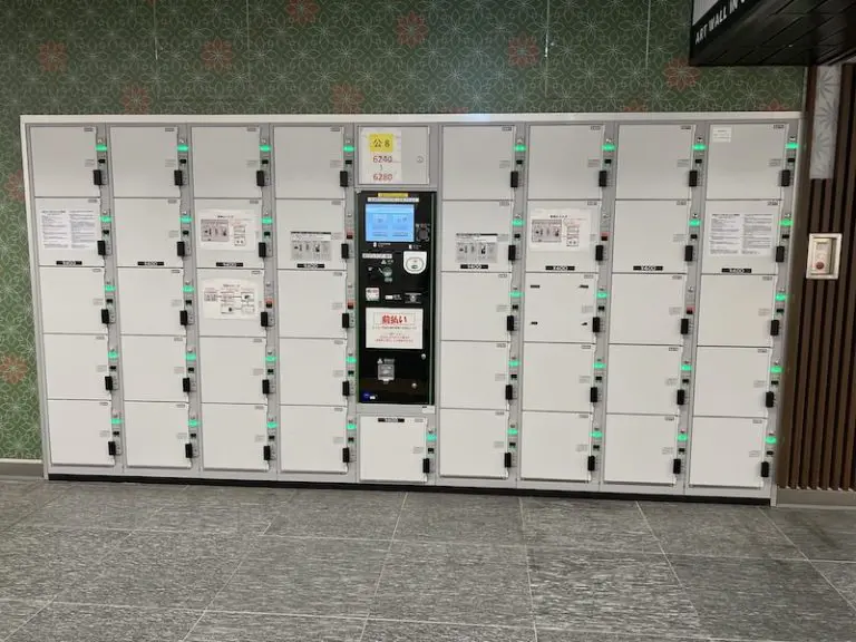 【Inside ticket gates】 Coin lockers in the park ticket gates on the 3rd floor [ Public 8]