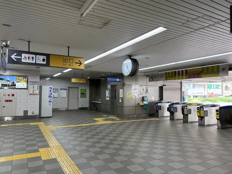 한신 이와야역 코인 로커 01