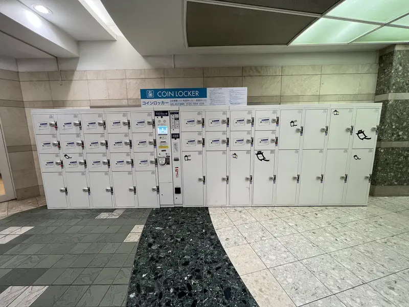 JR札幌車站Esta地下1層的投幣櫃