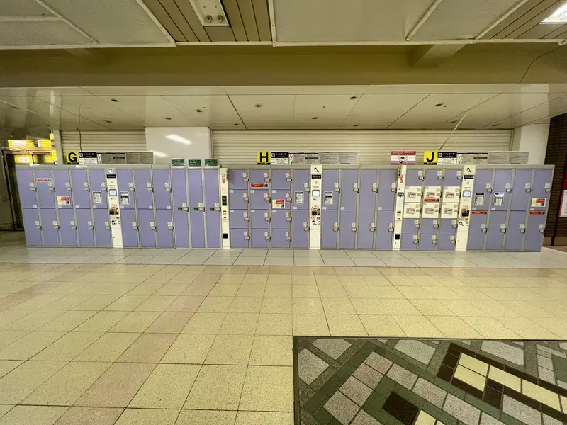 JR札幌站1F東側投幣櫃