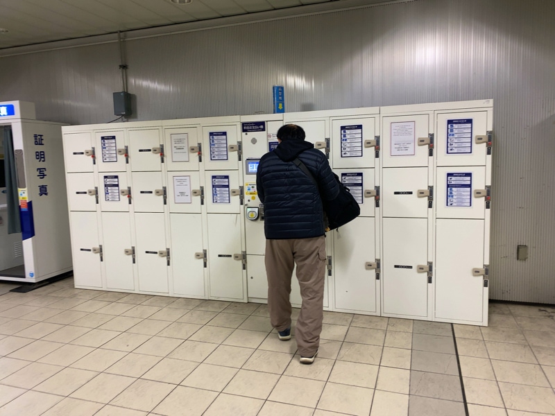あおなみ線名古屋駅のコインロッカー