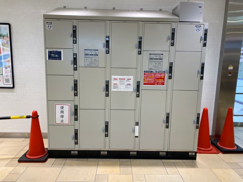 大垣駅 ASTY大垣のコインロッカー