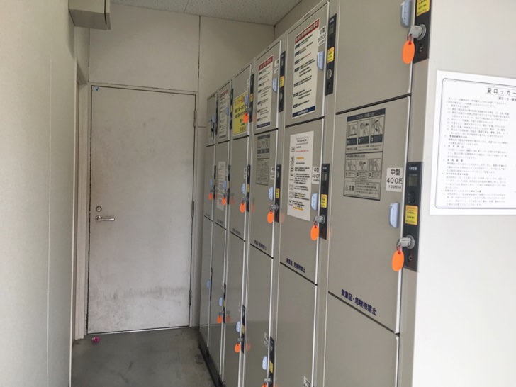 JR加古川駅南口コインロッカー写真