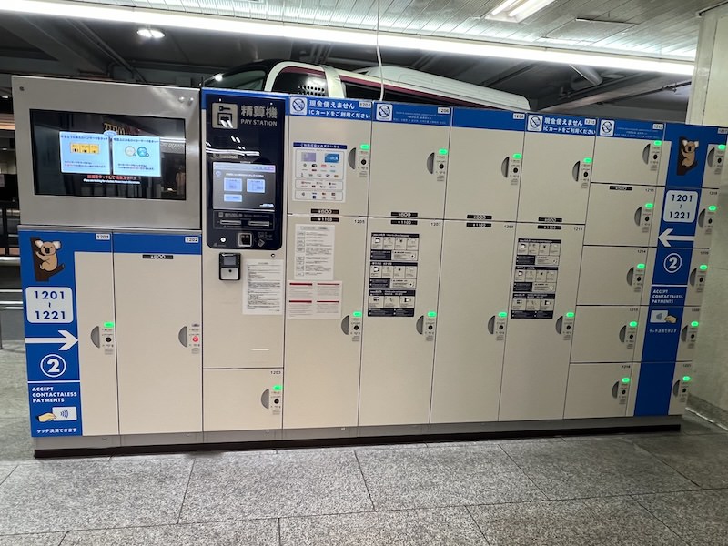 1階茶屋町口【コアラ】のコインロッカー