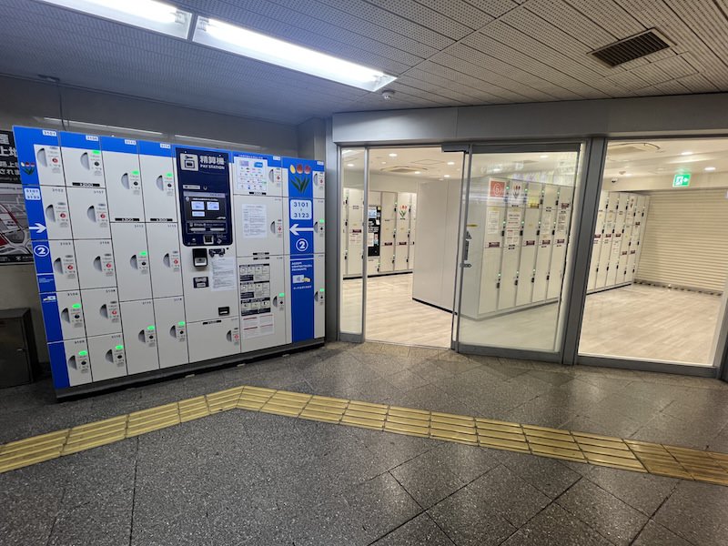 3階西トイレ前【チューリップ】のコインロッカー（増設分）