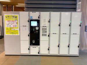 小松駅のコインロッカー