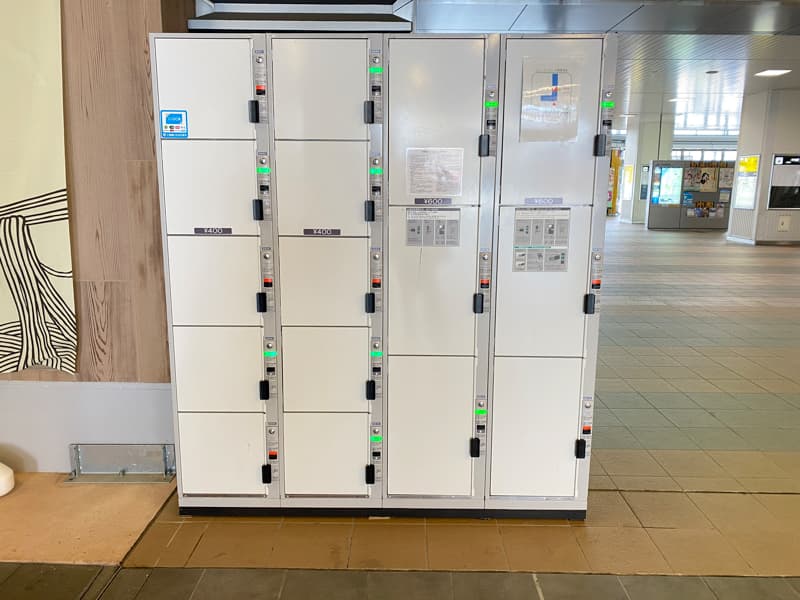 小松駅のコインロッカー