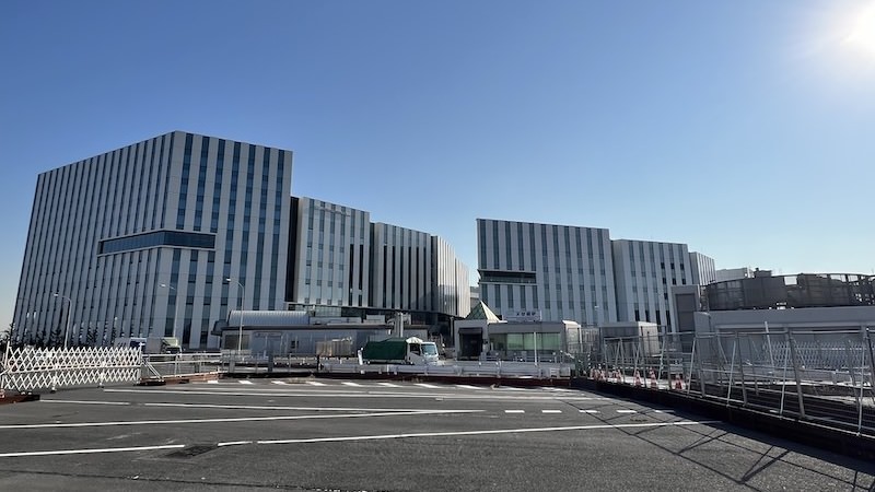 天空橋駅と羽田イノベーションシティ