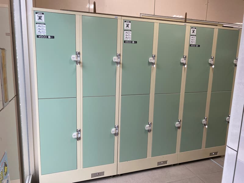 電鉄出雲市駅のコインロッカー