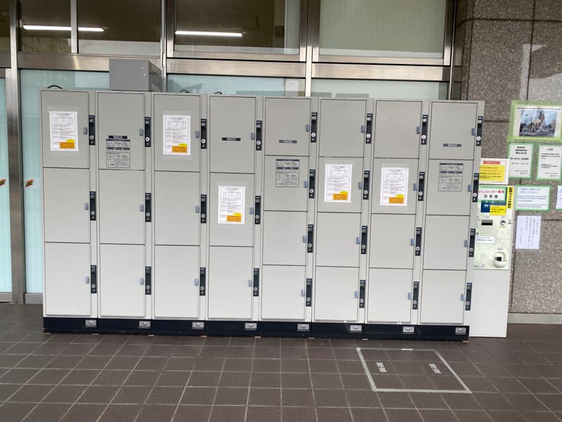 出雲市駅のコインロッカー