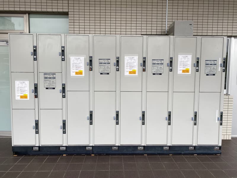 出雲市駅のコインロッカー