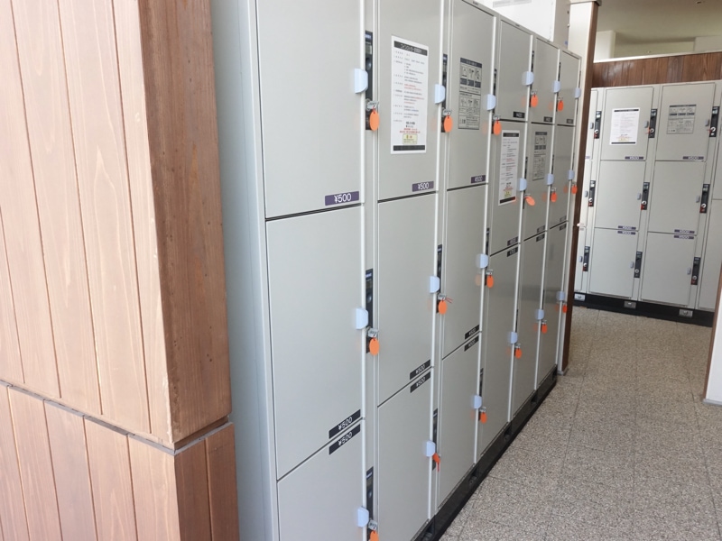 宮島口旅客ターミナルのコインロッカー