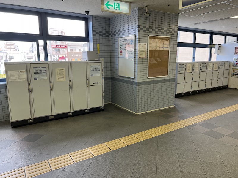 阪急三国駅のコインロッカー