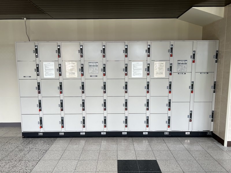 園田駅のコインロッカー