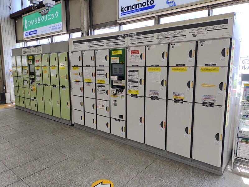 巣鴨駅_JR改札内のコインロッカー