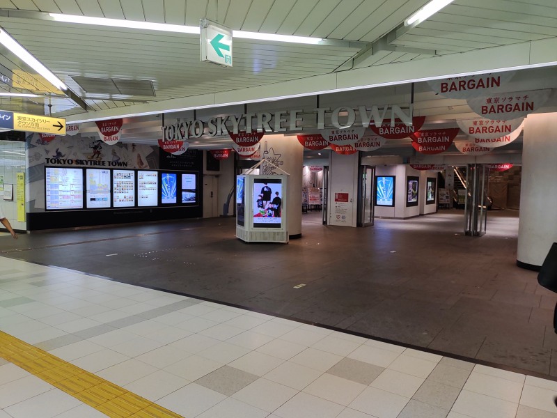 東京スカイツリータウン連絡通路入口