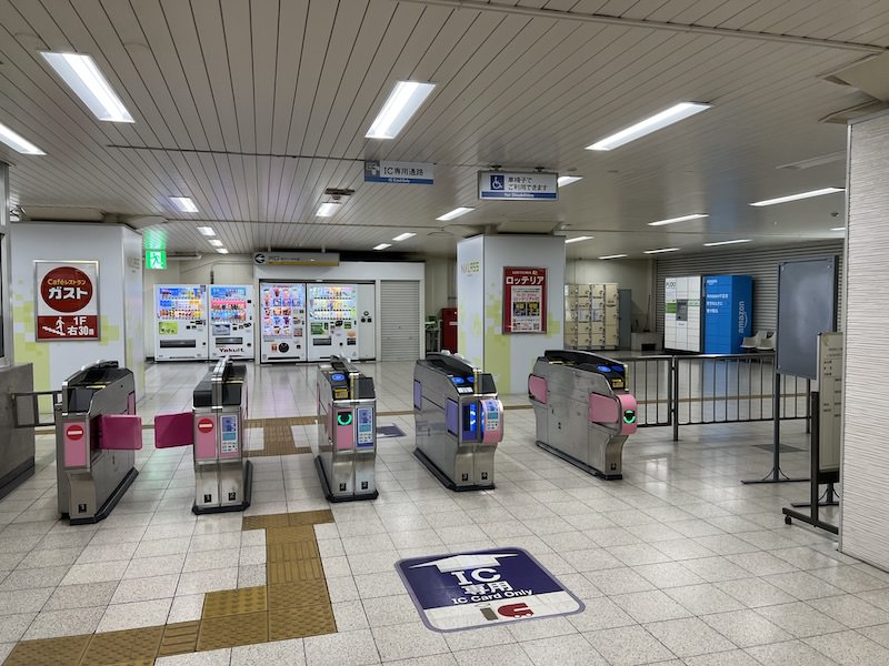 住ノ江駅2階改札
