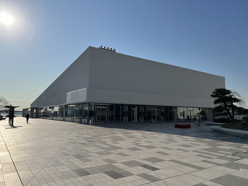 2階から見たZone H。1階部分も含めて「Zepp Haneda」