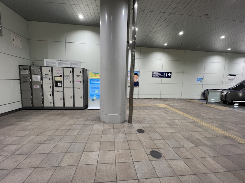 エスカレーターにも近い