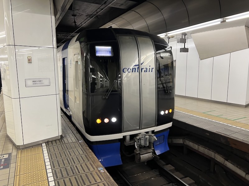 常滑線・空港線を走るミュースカイ