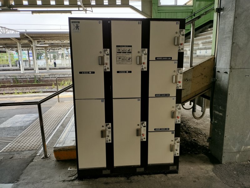 岩沼駅のコインロッカー