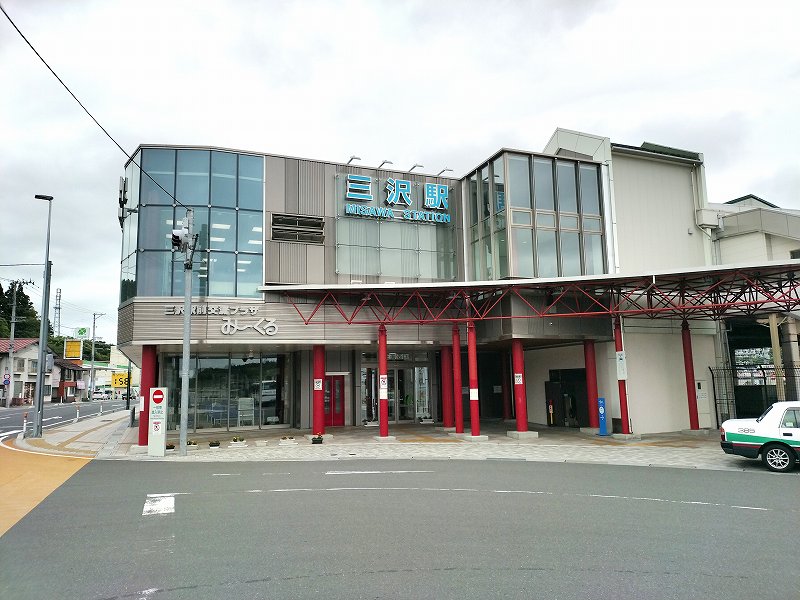 青い森鉄道線三沢駅正面口(西口)