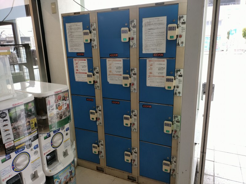 大河原駅のコインロッカー