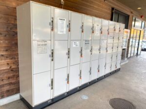 天橋立駅のコインロッカー