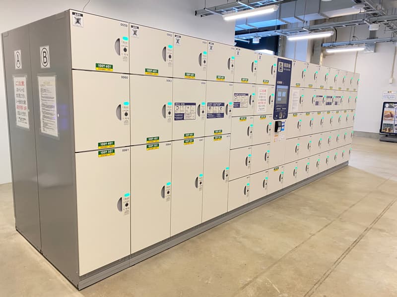 GLION ARENA KOBEのコインロッカー