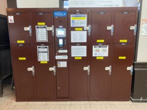阿蘇駅のコインロッカー